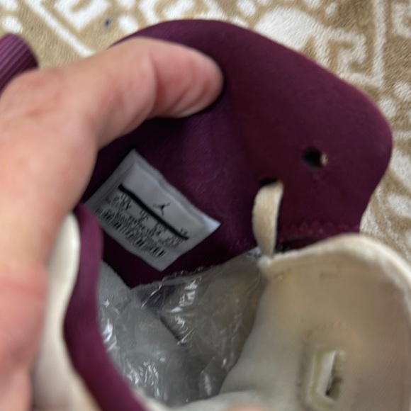 Nike Air Jordan Spizike Sail Bordeaux Red Bronze PS - Picture 7 of 11